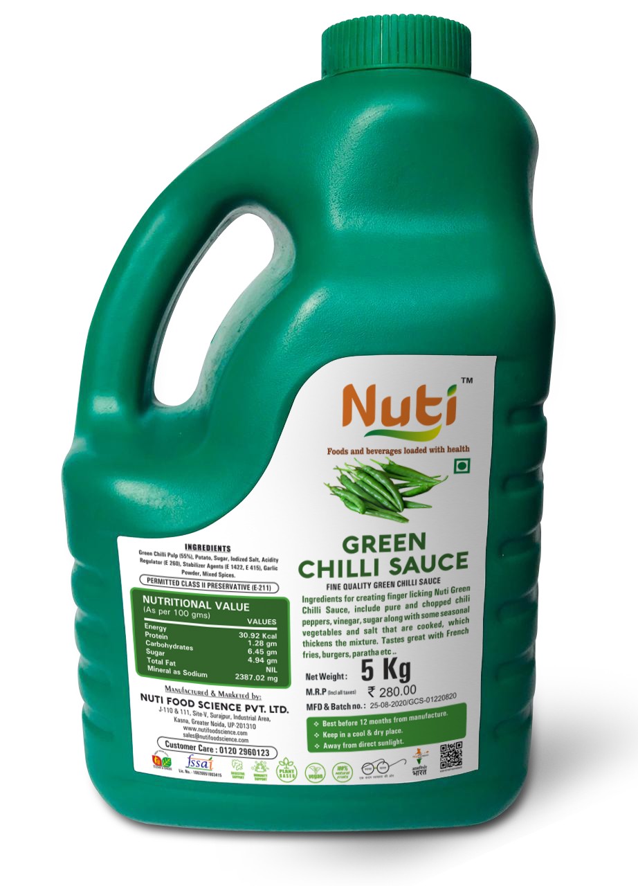 GREEN CHILLI SAUCE 5KG